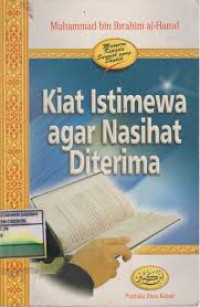 Image of Kiat Istimewa agar Nasihat Diterima